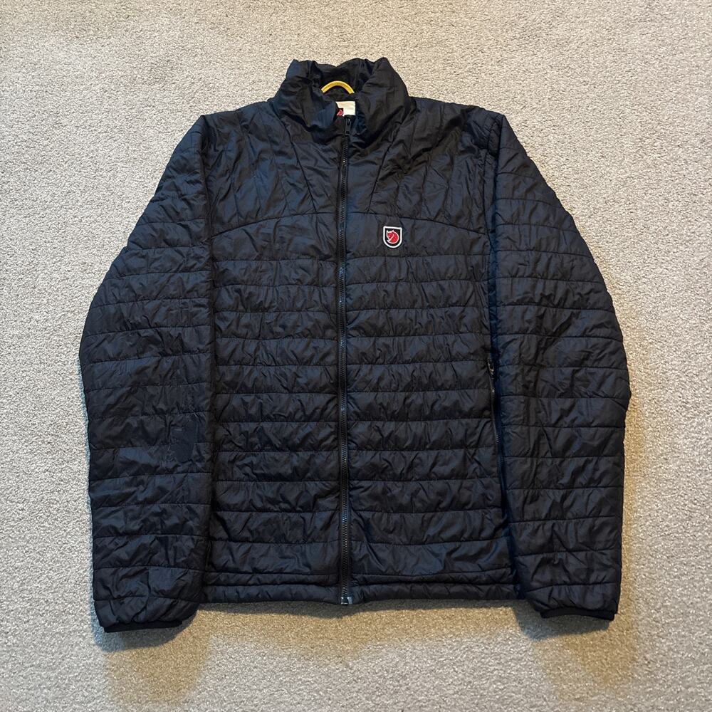 Fjallraven Expedition Series 1974 X-Latt Jacket Coat Mens Sz XXL Black Full Zip